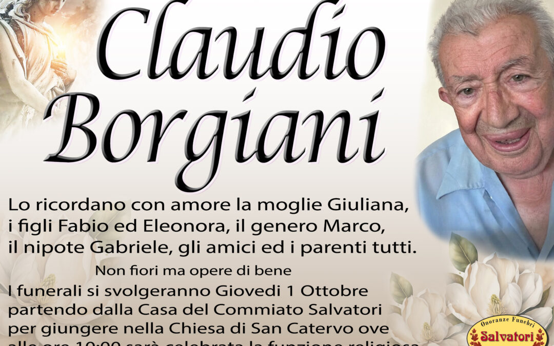 Borgiani Claudio